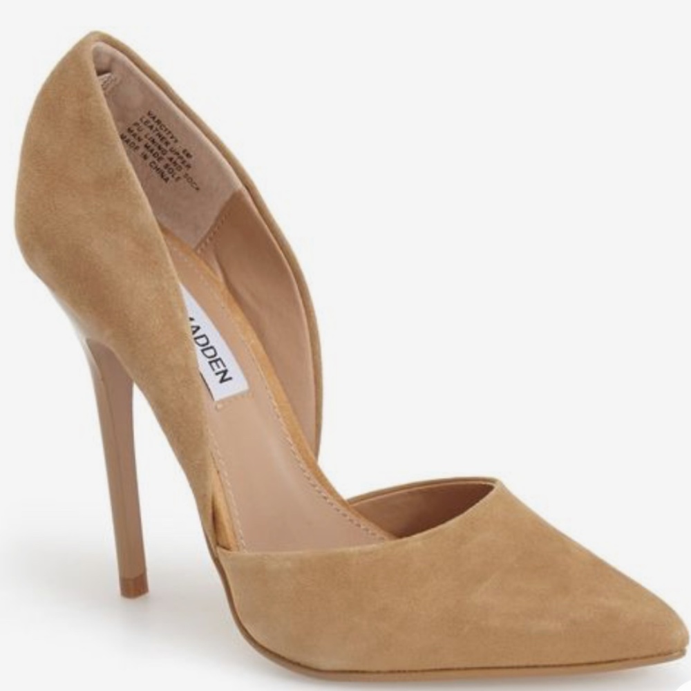 Steve Madden Suede Varcityy Heel